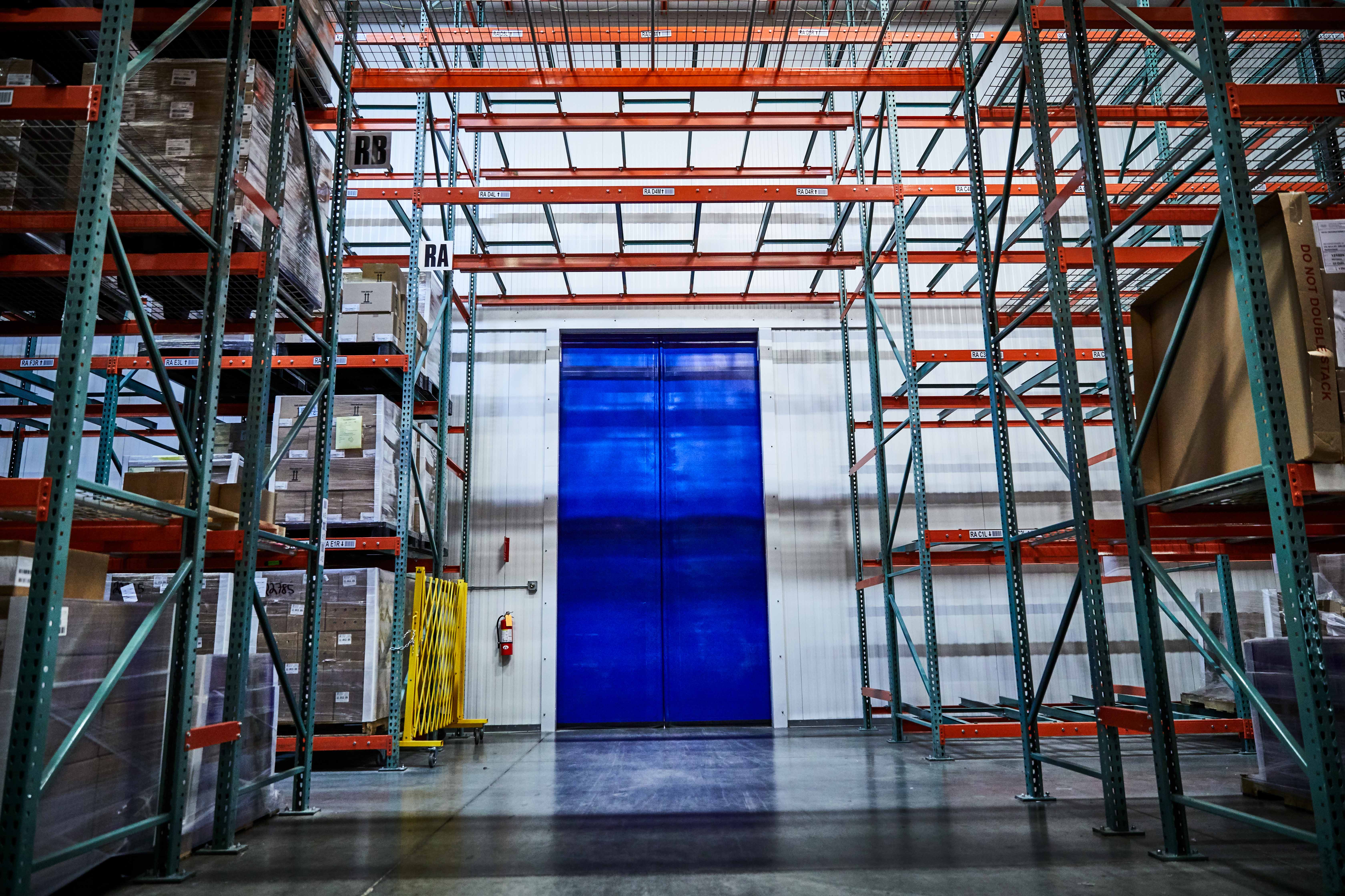 3PL Brooks Distribution Cooler Doors