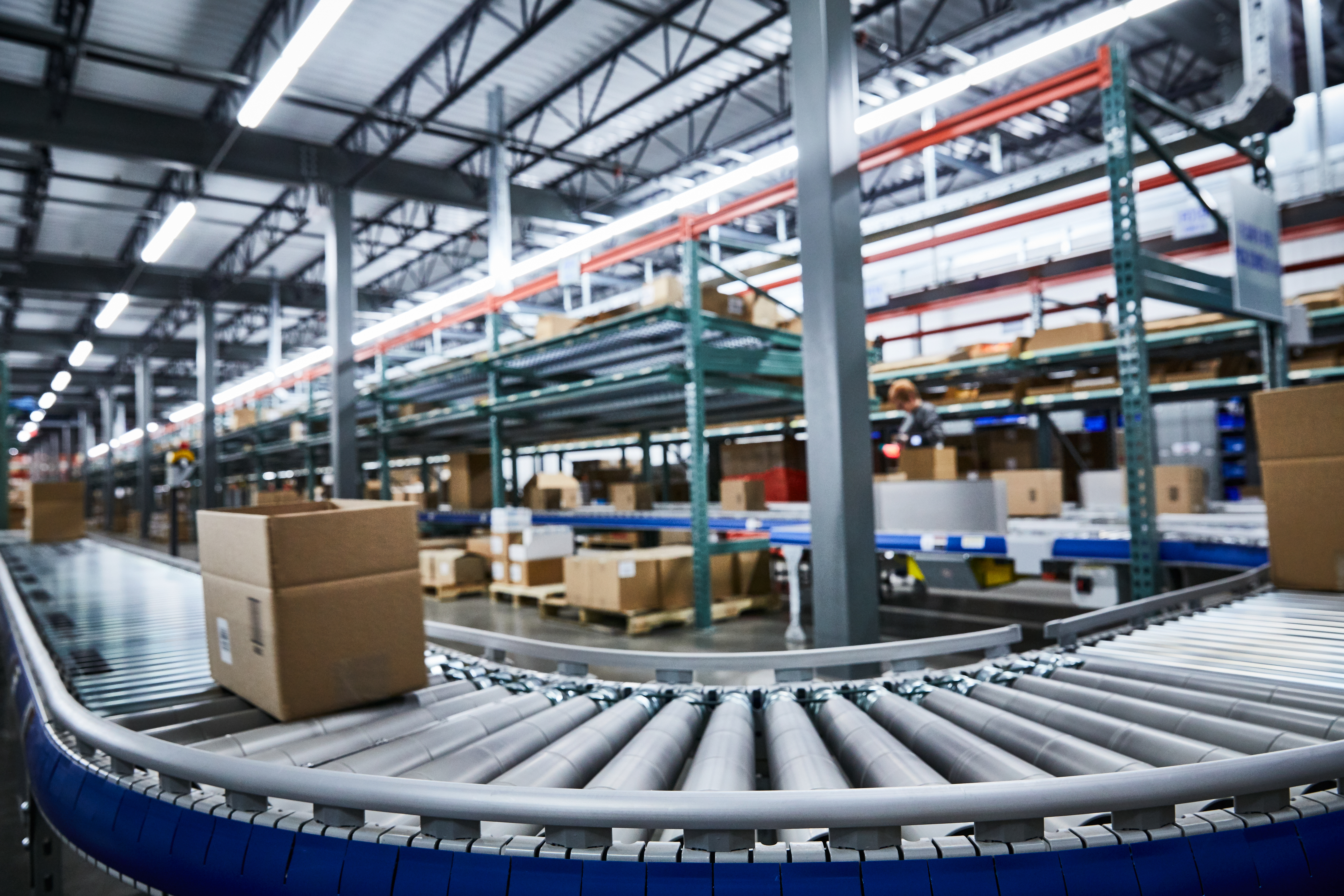 Ambient induction area of our Louisville Speciality Distribution Facility